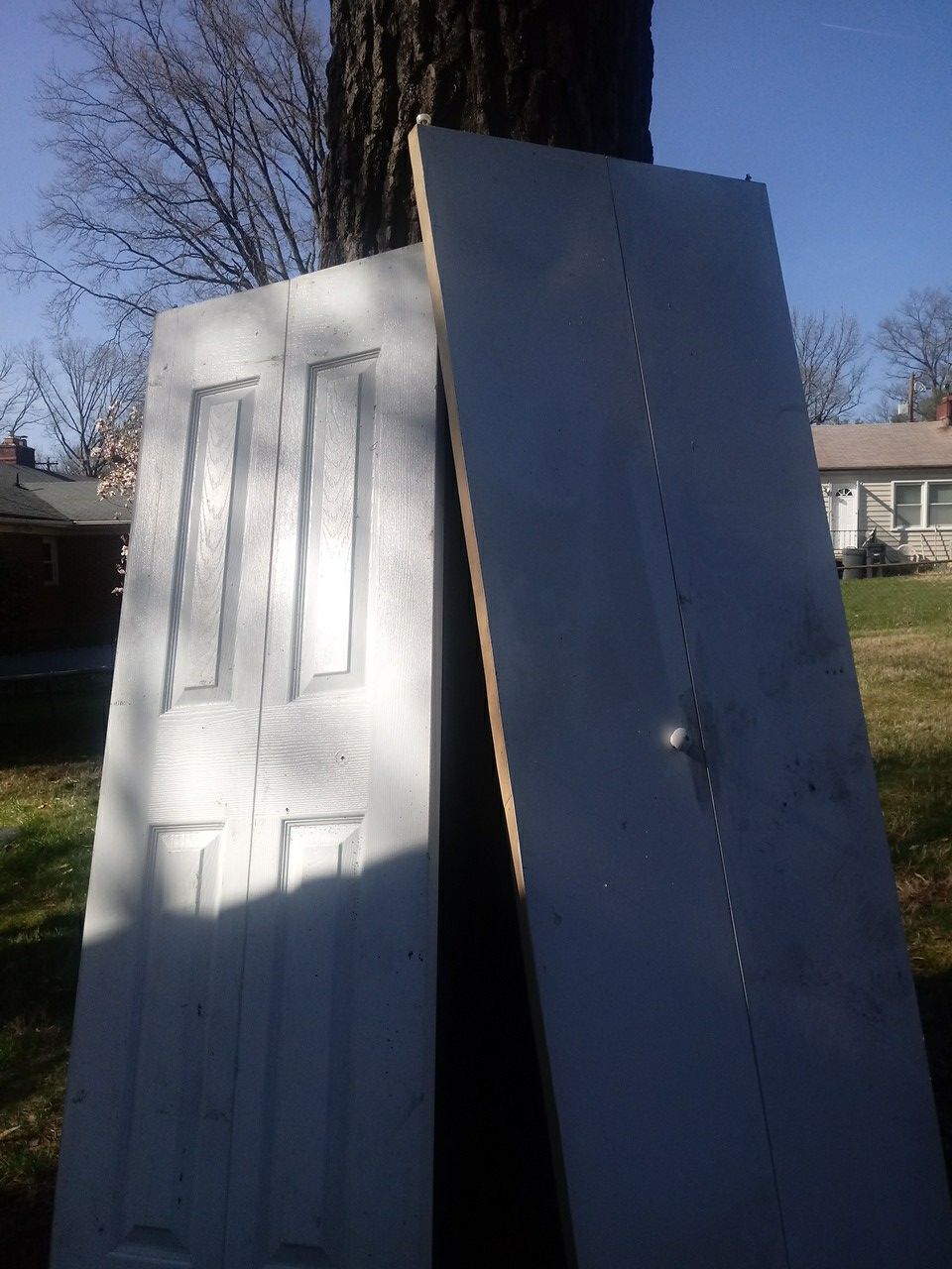 Free closet doors.