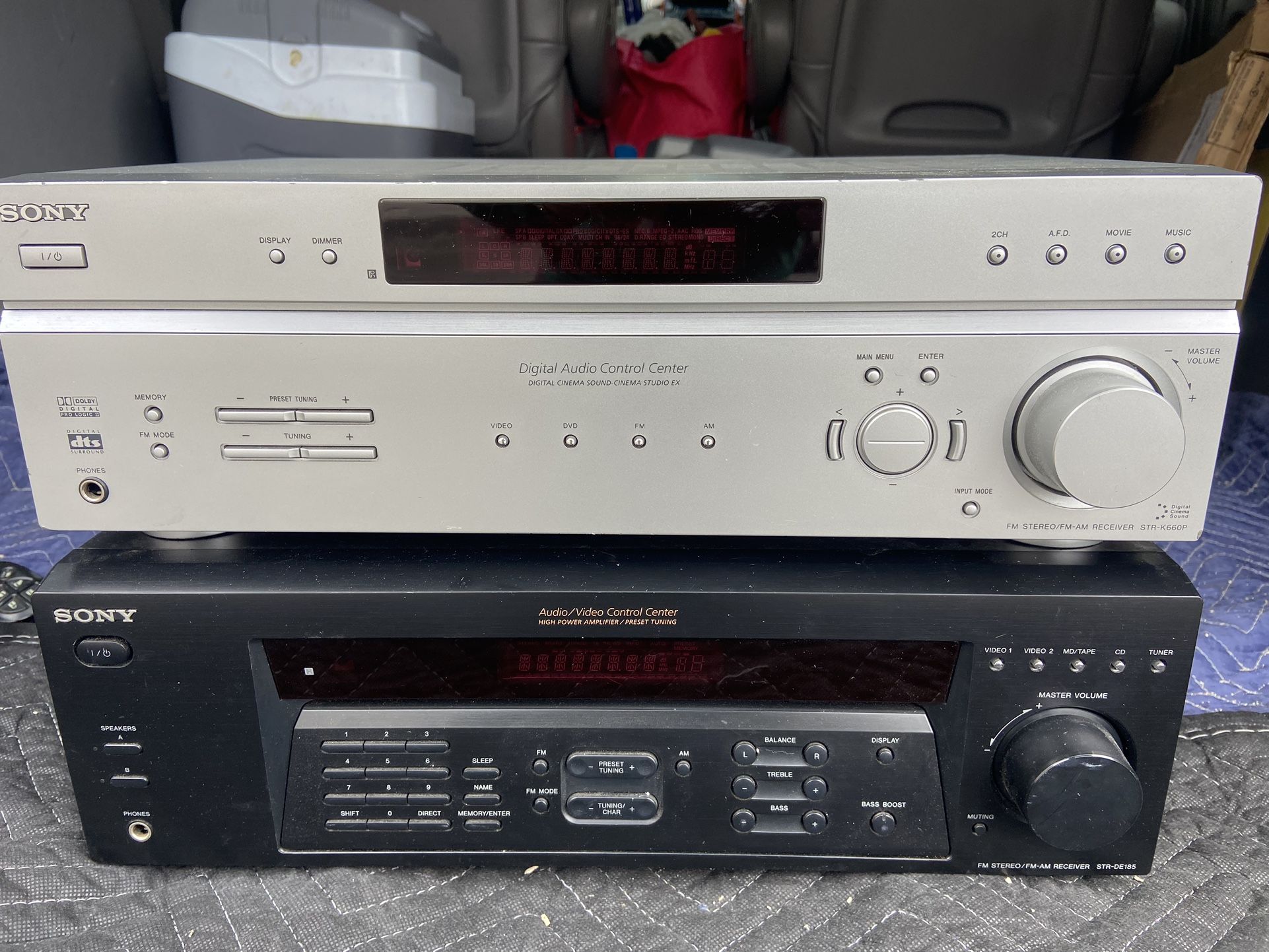 2 Sony Audio Receiver
