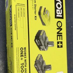 2 Ryobi Batteries And Fast Charger