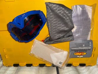 FMF Powerbomb Motocross Goggles with Accessories