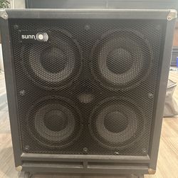Sunn 410H Bass Cabinet – 300W 4x10 – Fender / Sunn – Great Condition