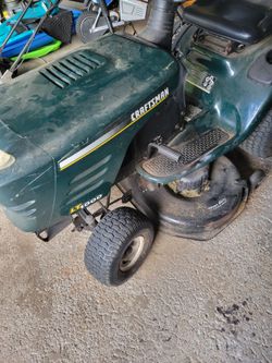 Ridding lawn mower