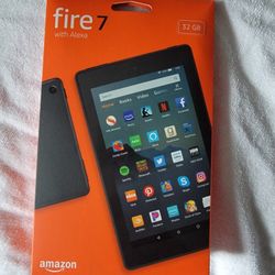NIB 32 GB  Amazon Fire 7 Tablet with Alexa