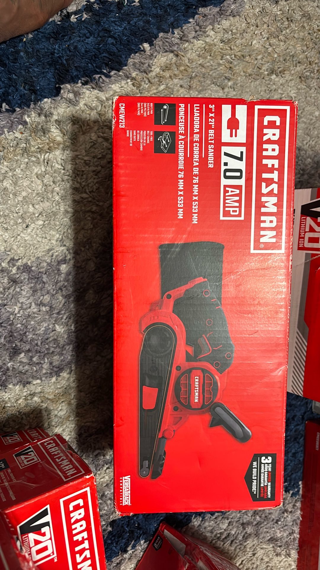 Craftsman 3”x21” Belt Sander