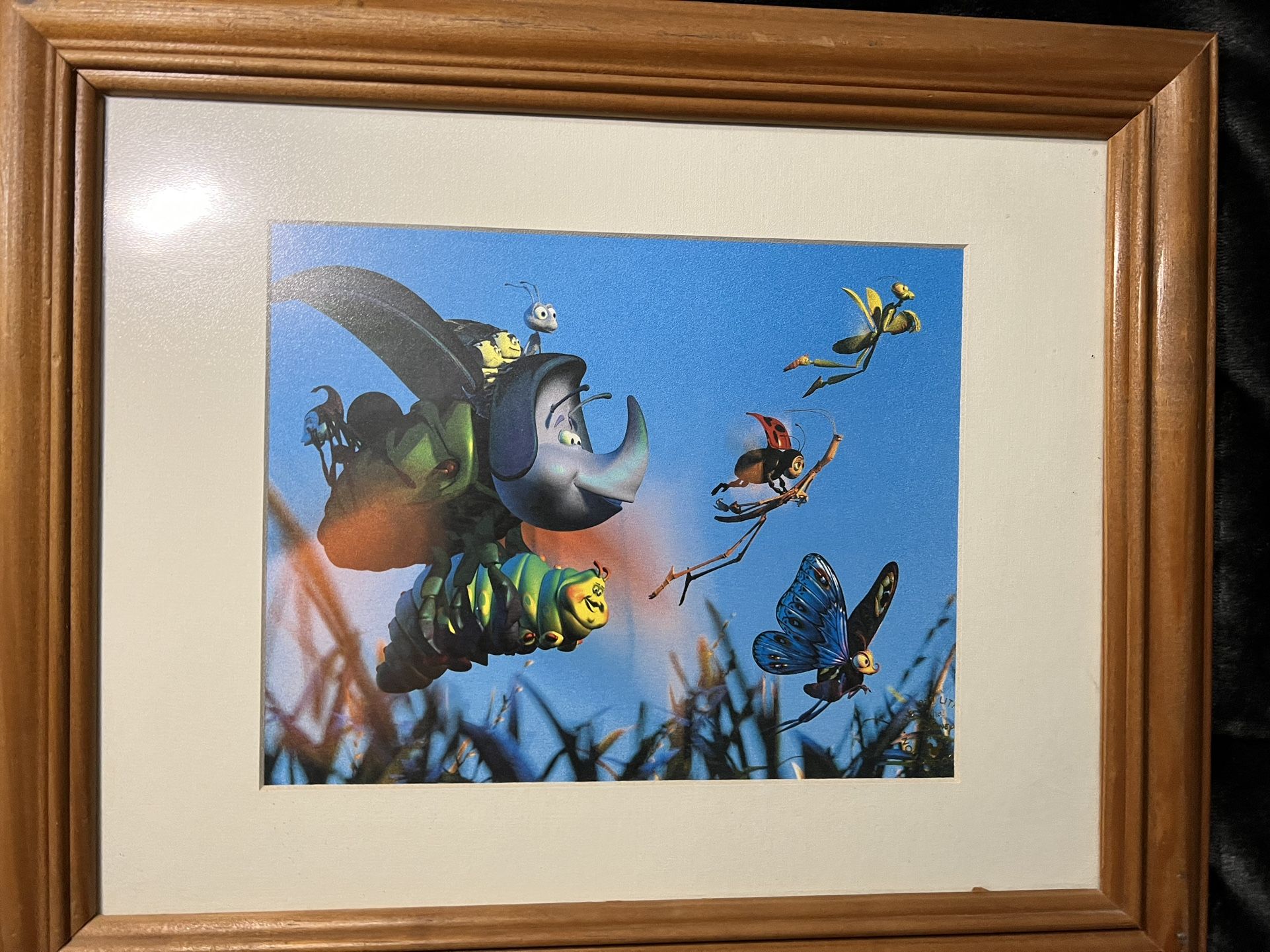 Disney Pixar Bugs Life Lithogram Print. Open to Delivery