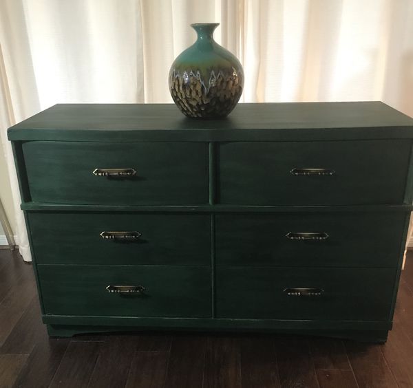 Dark Green Dresser Or Console For Sale In Montgomery Tx Offerup