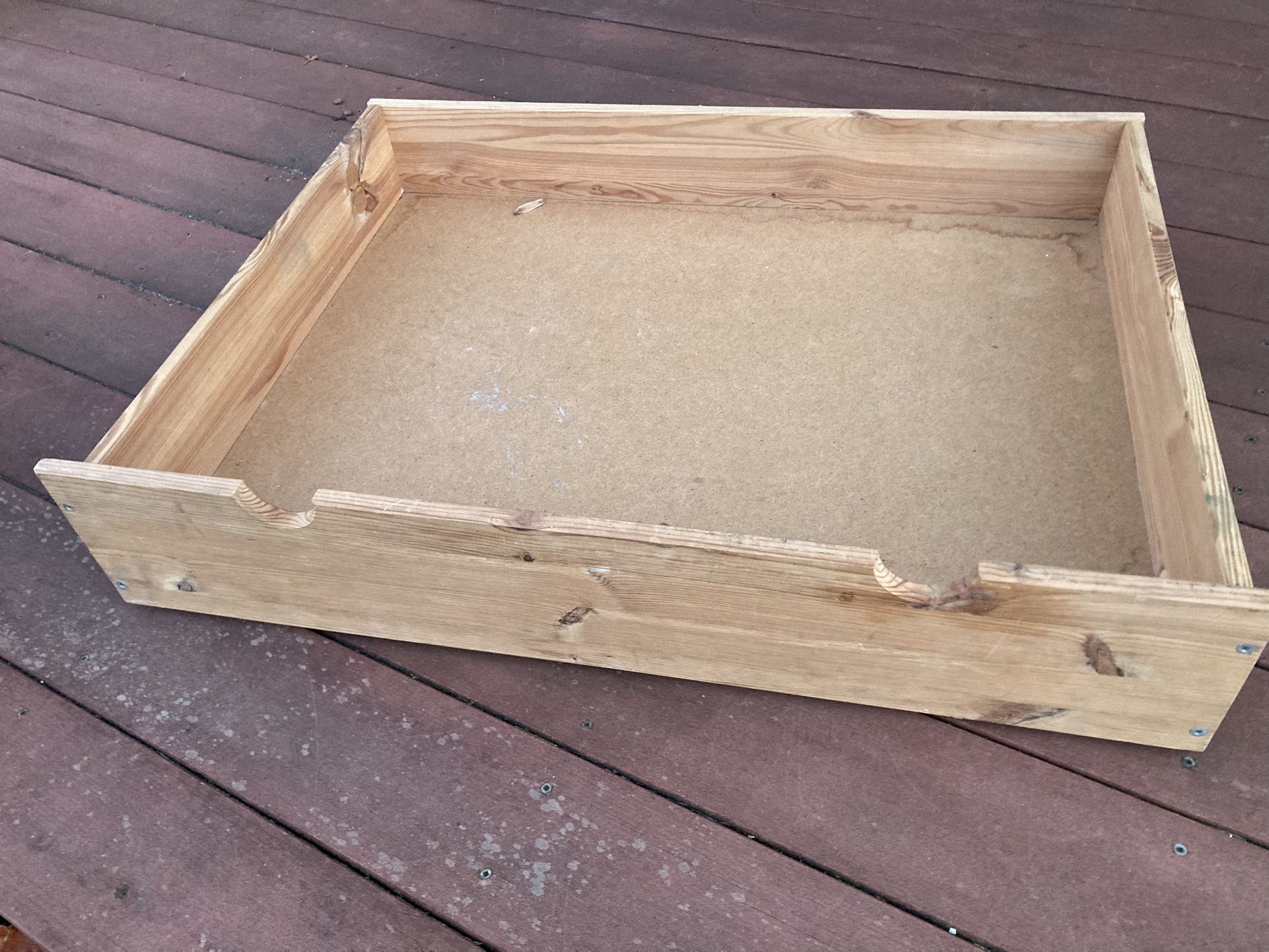 IKEA, Under The Bed (Storage) Wood Drawer On Wheels