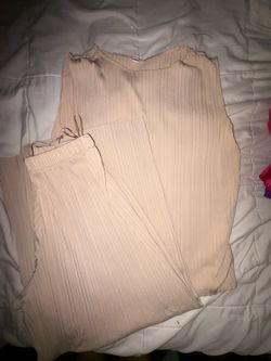 Beige matching set