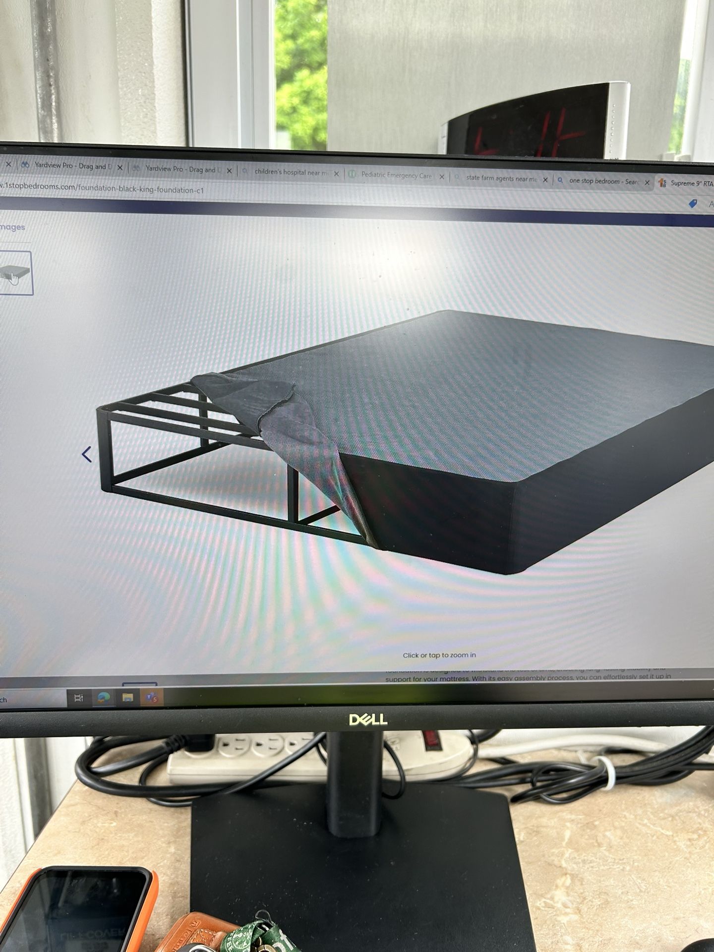 King Metal Box Spring