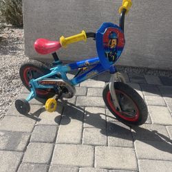 Paw Patrol Kids Bike With Training Wheels