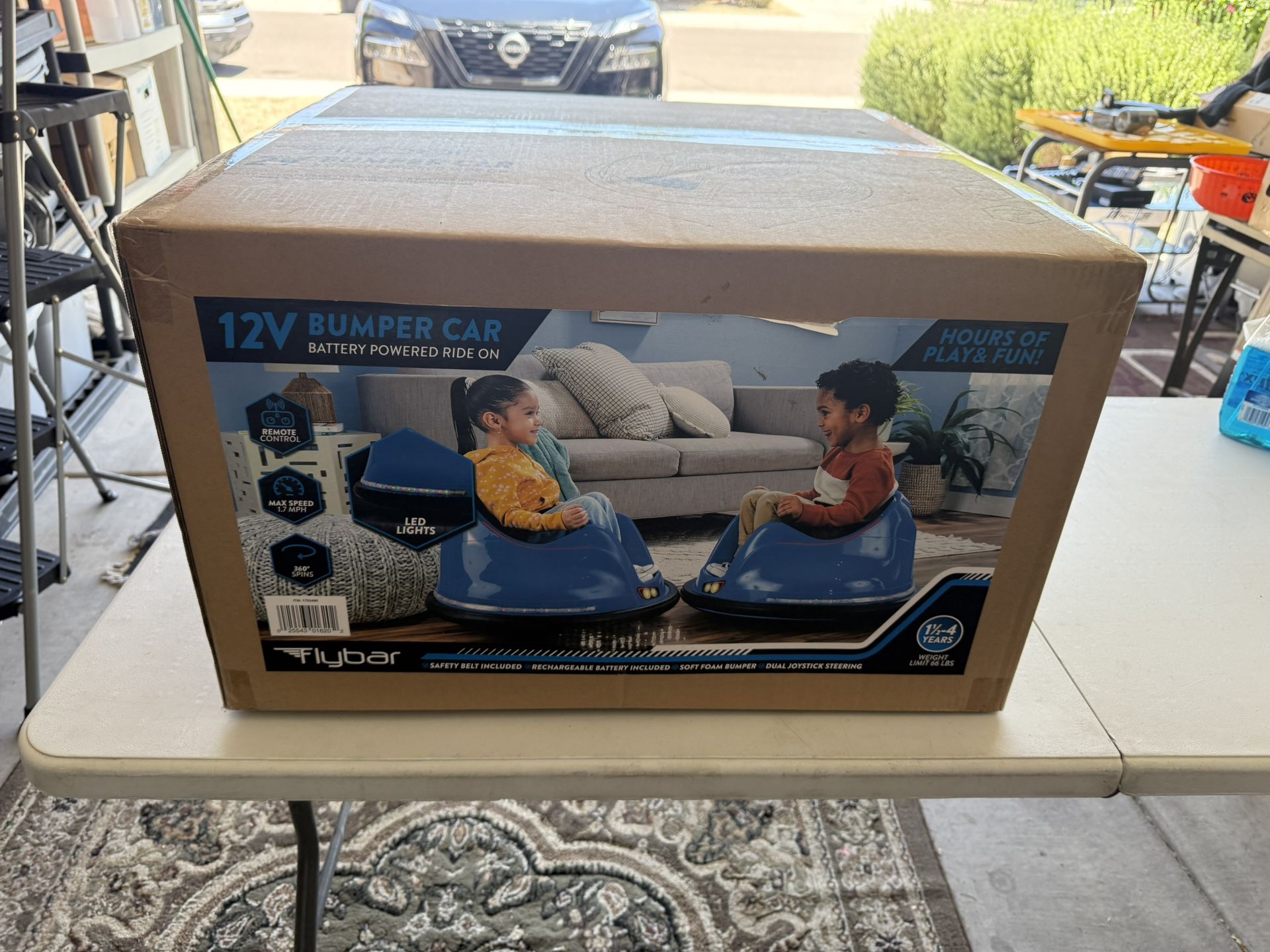 Flybar Bumper Car 12V Ride-on