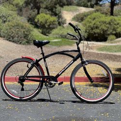 26" Kent Bayside 2600 7-speed Beach Cruiser Bike