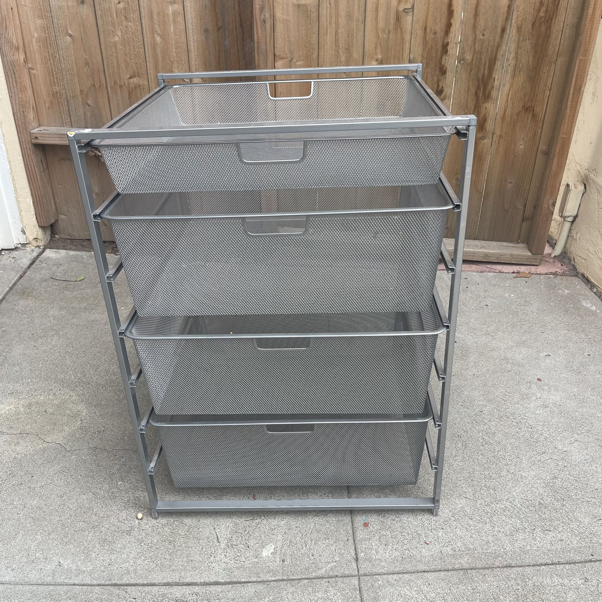 Metal Shelves / Drawers- Delivery Available