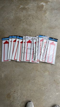 14 garage sale directional signs