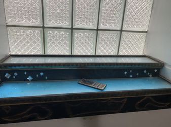 BLUE LED SHELF