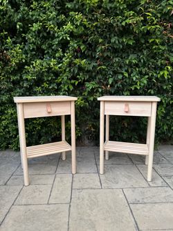 Wood night stands
