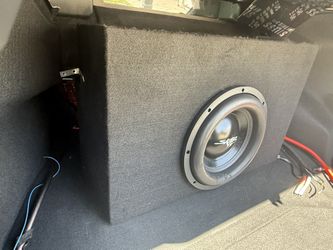 Custom subwoofer Box 12”