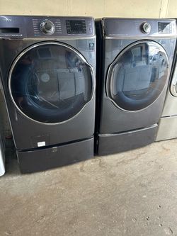 Samsung Front Load Washer and Dryer Set
