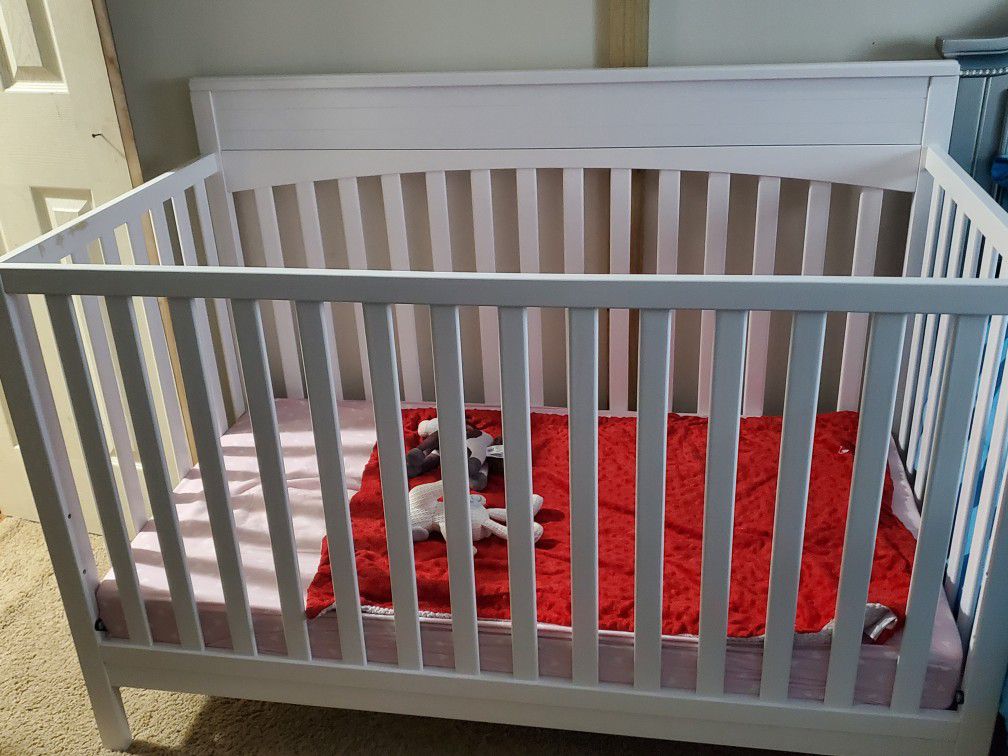 Baby Bed With Mattress 