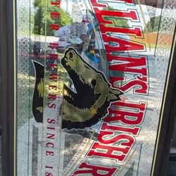 Antique Pub Mirror