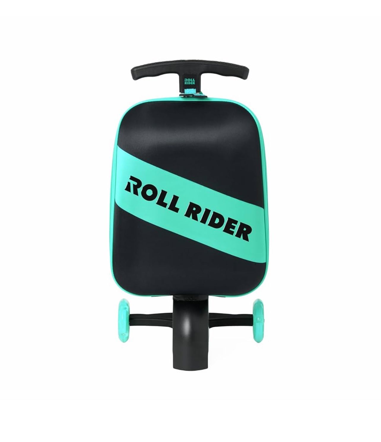 Kids Scooter Luggage 2 in 1 Ride On Suitcase with Light Up Wheels & Adjustable Handle Carry On Approved & TSA Friendly Fun, Durable, Lightweight Tr