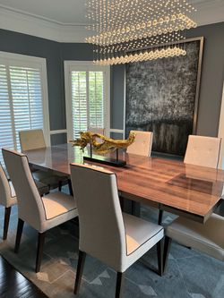 Alf Italia Montecarlo Dining room table and 8 chairs