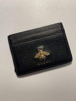 Gucci Animailer Leather Card Case
