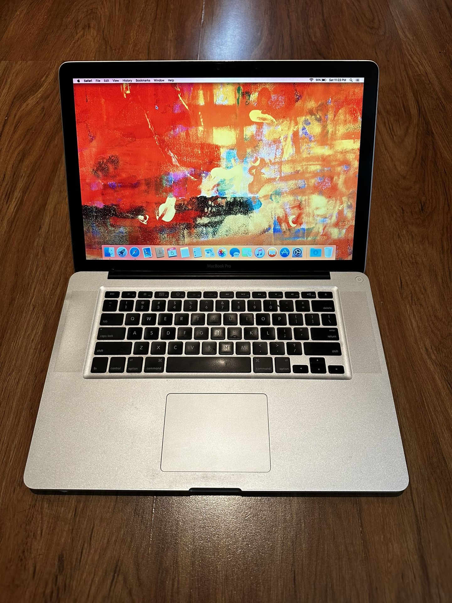 Apple MacBook Pro (15-inch Mid 2009) OS X El Capitan Version 10.11.6 8GB Ram 320GB Hard Drive  with charger in Excellent Working condition!!!  Specifi