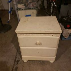 End Table And Headboard