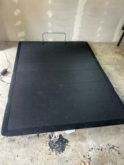 Black Adjustable Bed Base Foundation