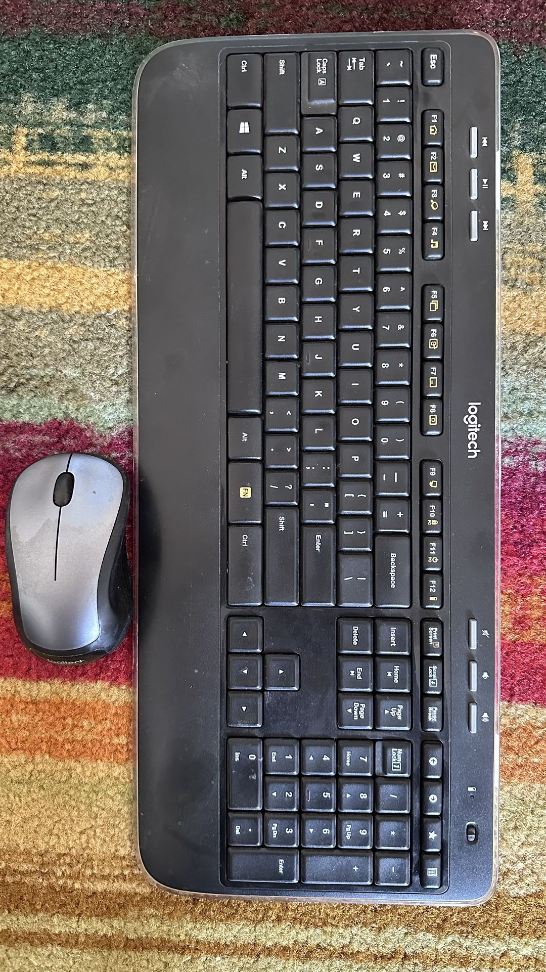Logitech Wireless Keyboard & Mouse