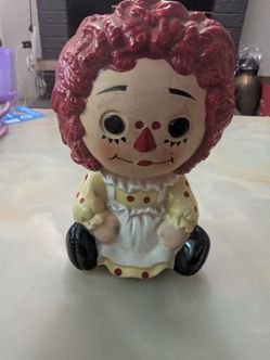 Raggedy Ann planter
