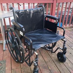XL Foldable Wheelchair 