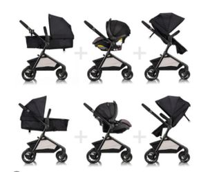 Evenflow stroller car seat combo