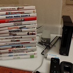 Wii Backwards Compatible Bundel HDMI And  16 Games 
