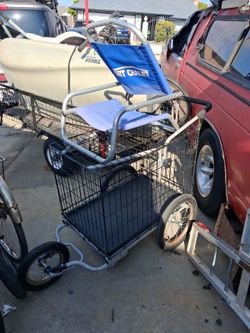Little trailer cage stroller