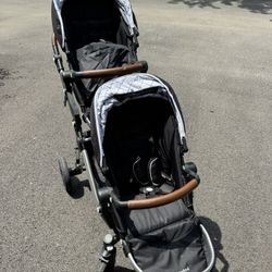 Mockingbird Single To Double Stroller - Like NEW!