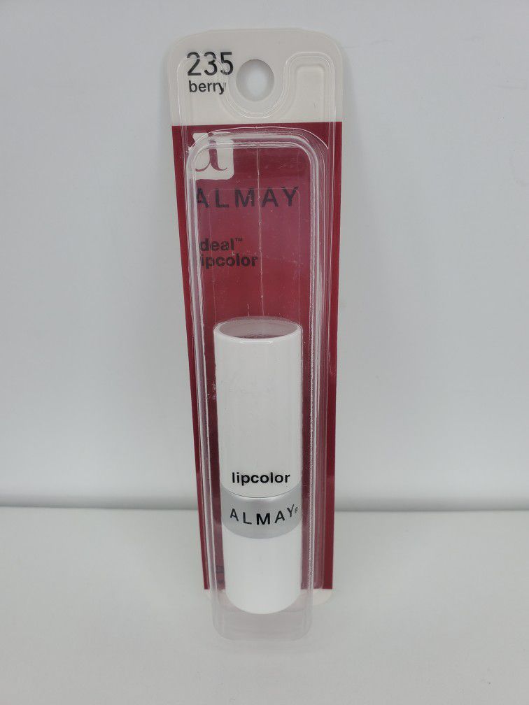 New Almay~235 Berry Ideal Lipcolor Lipstick SPF17 Discontinued Hypoallergenic