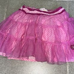 3T Naartjie Pink Tiered Skirt
