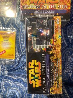 brand new, factory-sealed 2005 Topps Star Wars: Revenge of the Sith Movie Cards Hobby Box
