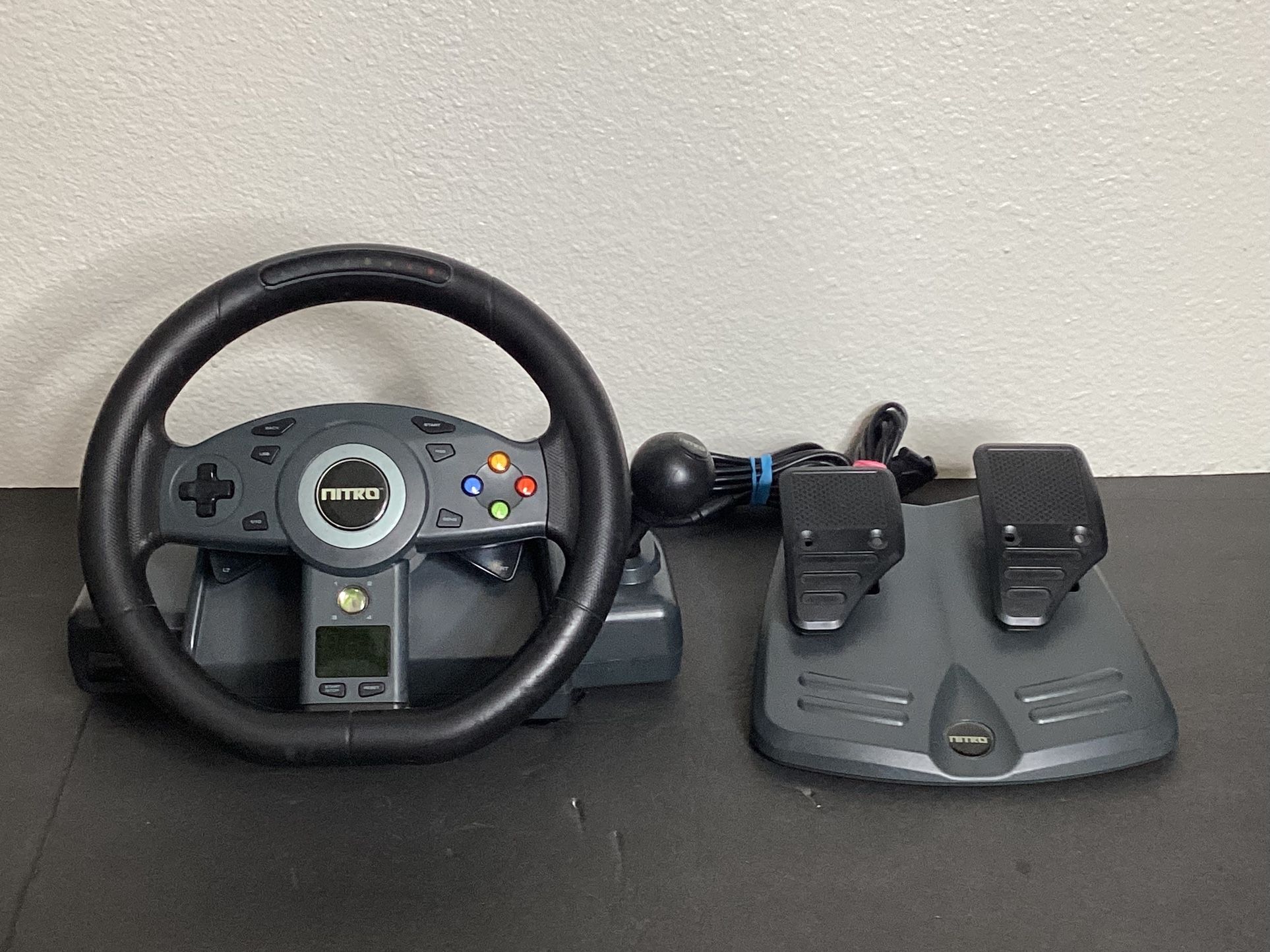 Xbox 360 Nitro Racing Wheel