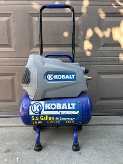 Kobalt electric compressor 5.5 gallon