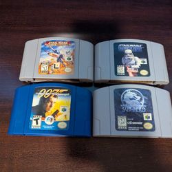 NINTENDO 64 VIDEO GAMES PERFECT WORKING CONDITION 