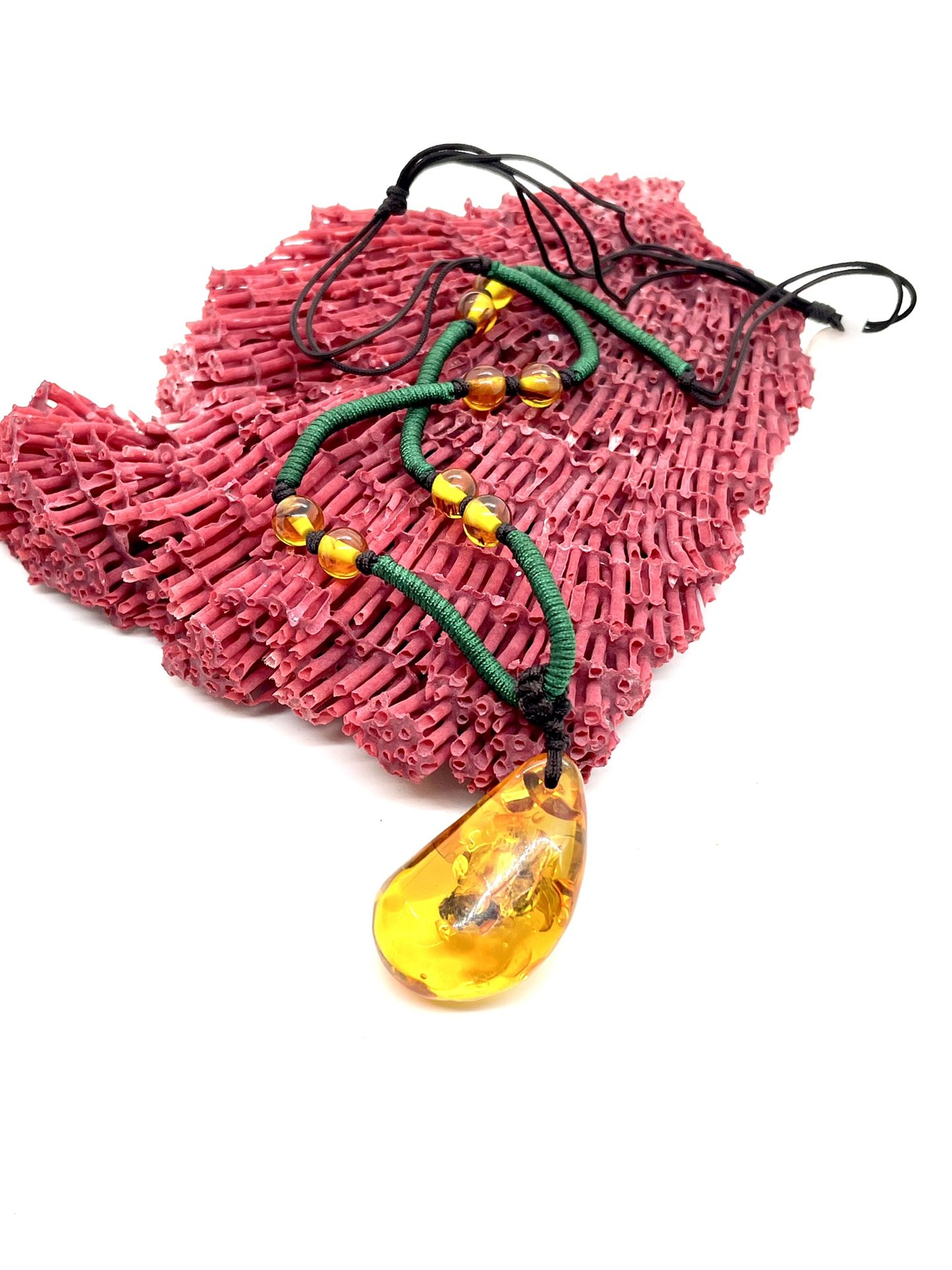 Adjustable Amber Necklace