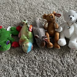Vintage beanie Babies 