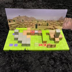 Minecraft Plastic Play set