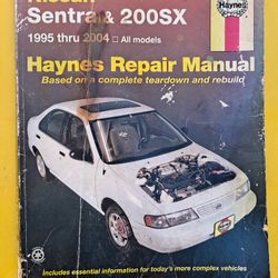 Sentra & 200sx Haynes repair manual