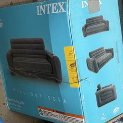 Inflatable Pull Out Couch-Camping
