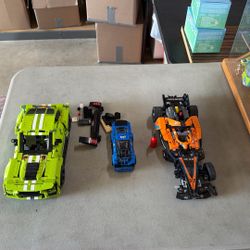 3 Lego Technic Cars 