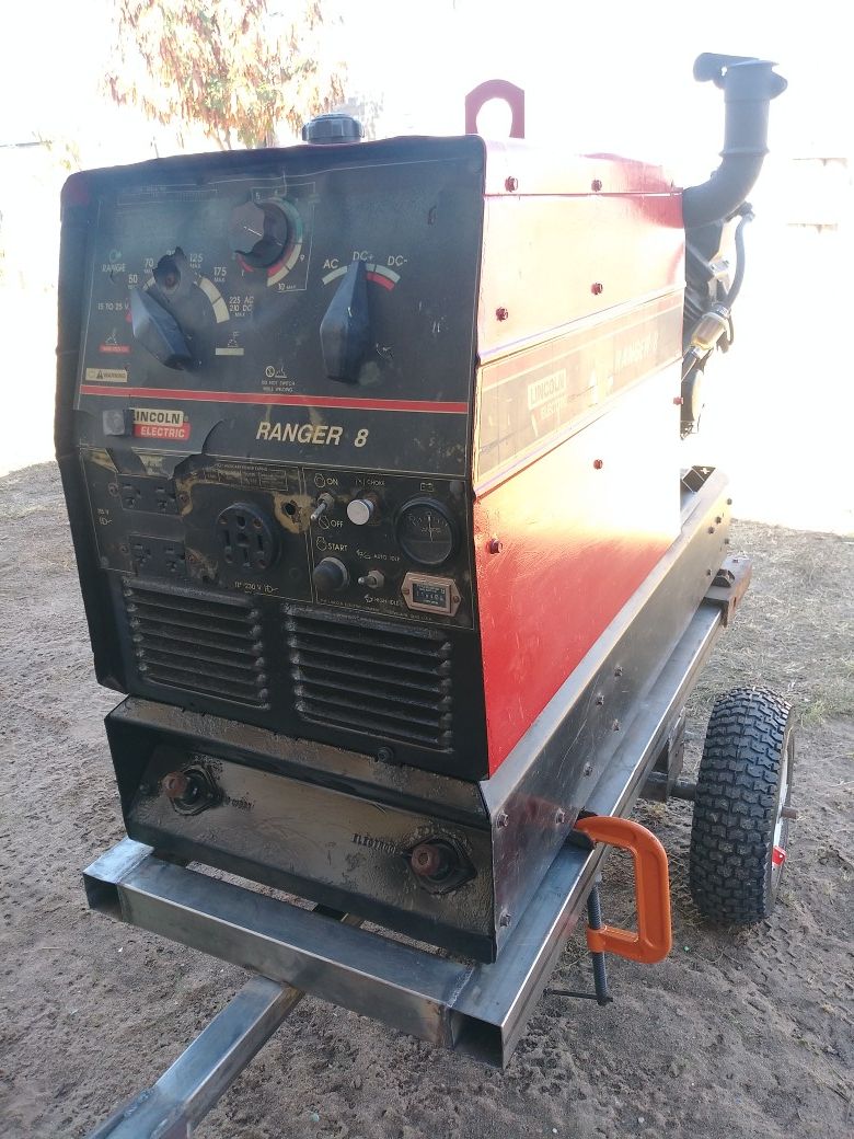 Lincoln ranger 8 generator welder